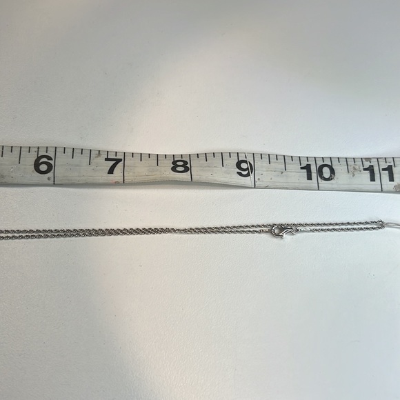 R. H. Macy Silver & Turquoise Flower Pot Necklace, NWT! - Picture 6 of 6